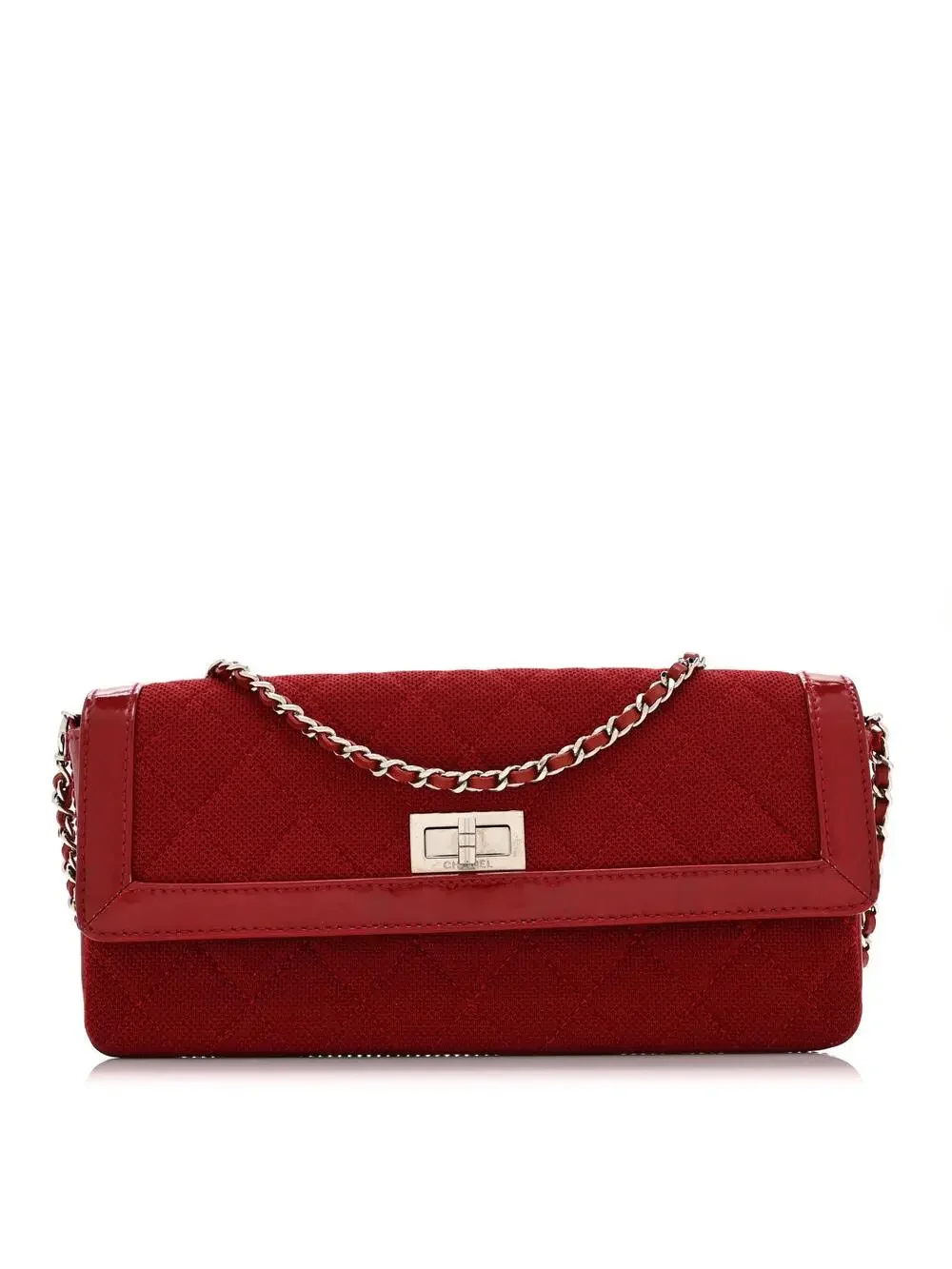Chanel Patent Jersey Quilted 2.55 #328885C19B